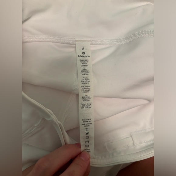 Luluemon white leggings - Picture 5 of 5